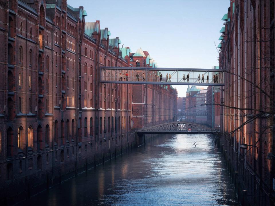 Brücke vom Miniatur Wunderland Hamburg, Foto: panta Ingenieure____