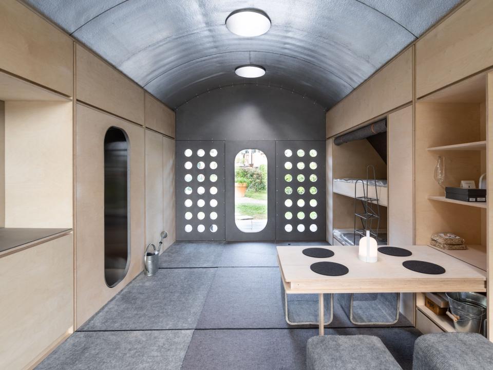 Das Interieur ist schlicht aber funktionell. Foto: Chiara Becattini____