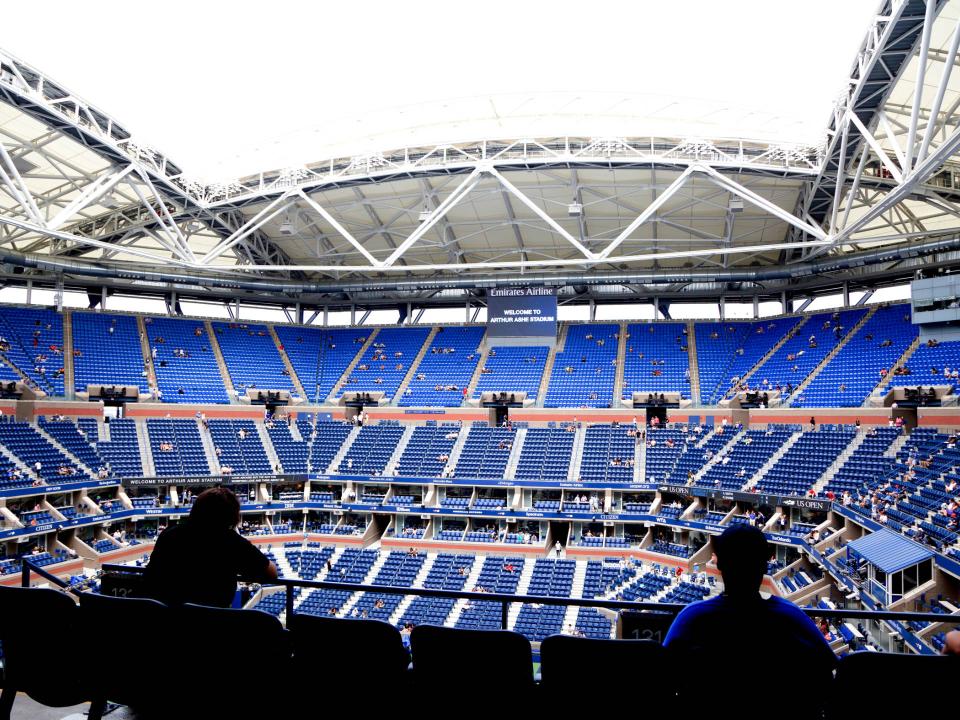 Arthur Ashe Stadium in Queens im Staat New York____