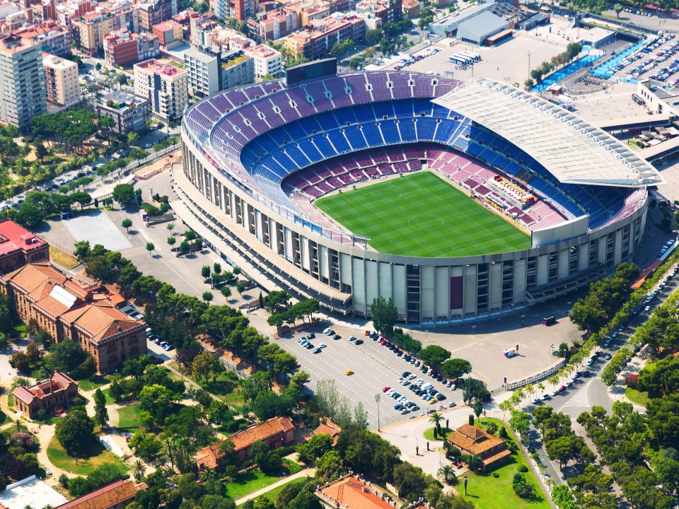 Camp Nou in Barcelona____