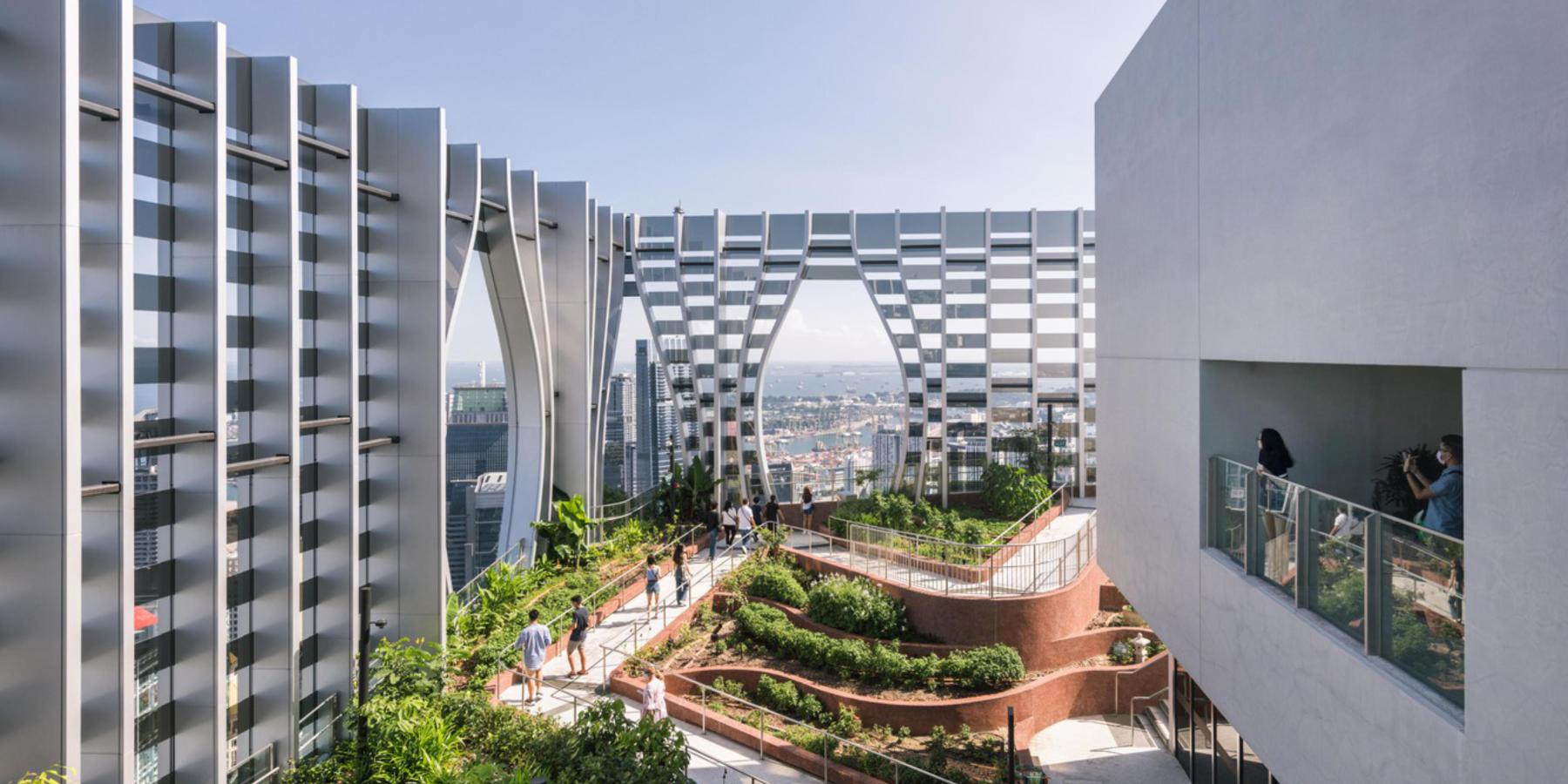 Capita Spring Material CapitaSpring in Singapur: So grün können Wolkenkratzer sein ...