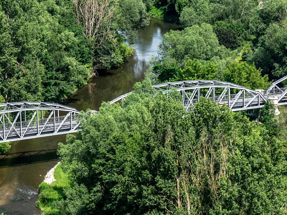 Carl-Alexander-Brücke bei Dornburg, Foto: IGS/K.Enkelmann____