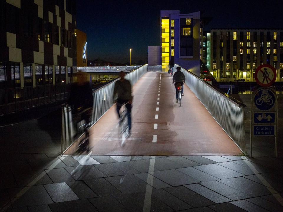 Viele Brücken in Kopenhagen sind ausschließlich für den Radverkehr gedacht. Foto: Getty Images____