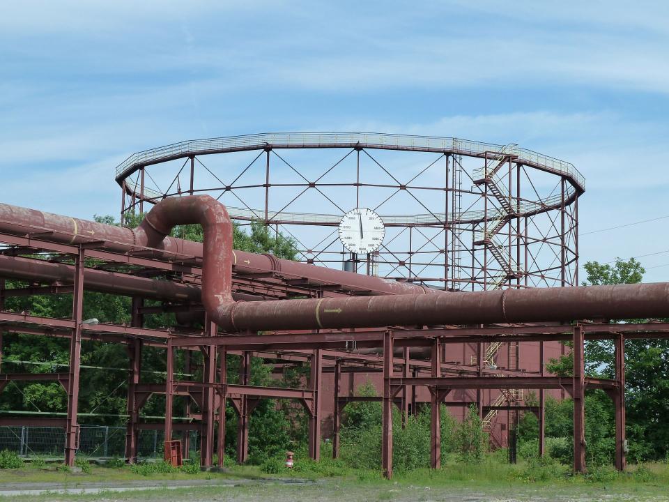 Das Gasometer in Essen, Foto: Silke Ladnar____