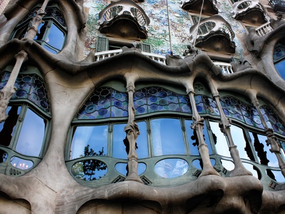 Detailansicht der Casa Milà. Foto: Adobe Stock