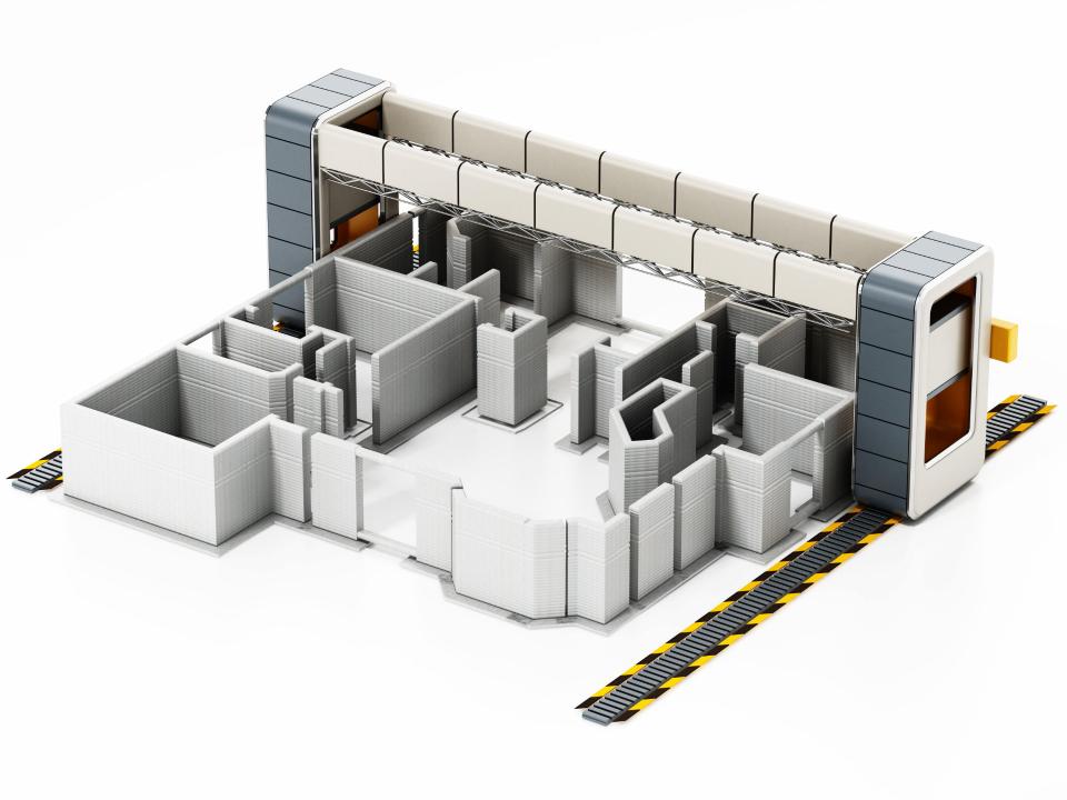 Die Größe des 3D-Druckers bestimmt die maximale Hausgröße. Foto: picture alliance____