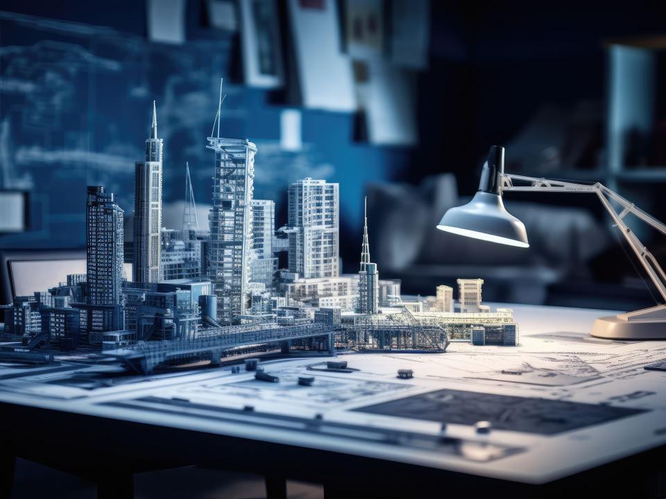 Statt mit Papier und Stift zu zeichnen können Architekten inzwischen mit wenigen Klicks interaktive Entwürfe erschaffen. Foto: Adobe Stock____