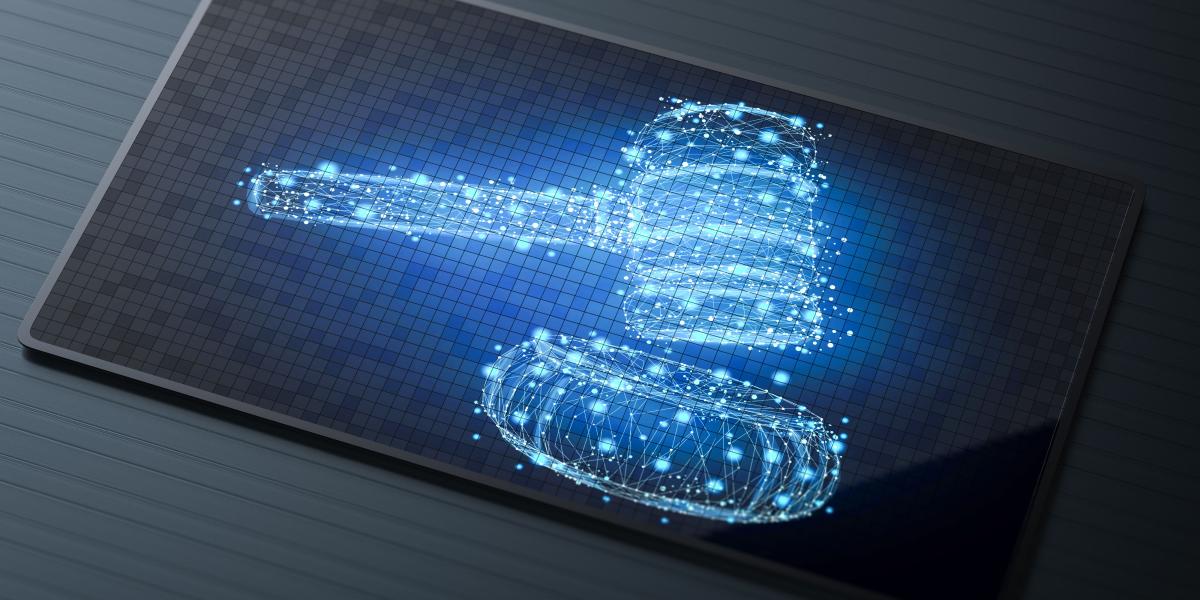 Werden Entscheidungen in der Justiz zukünftig mithilfe künstlicher Intelligenz getroffen? Foto: Adobe Stock