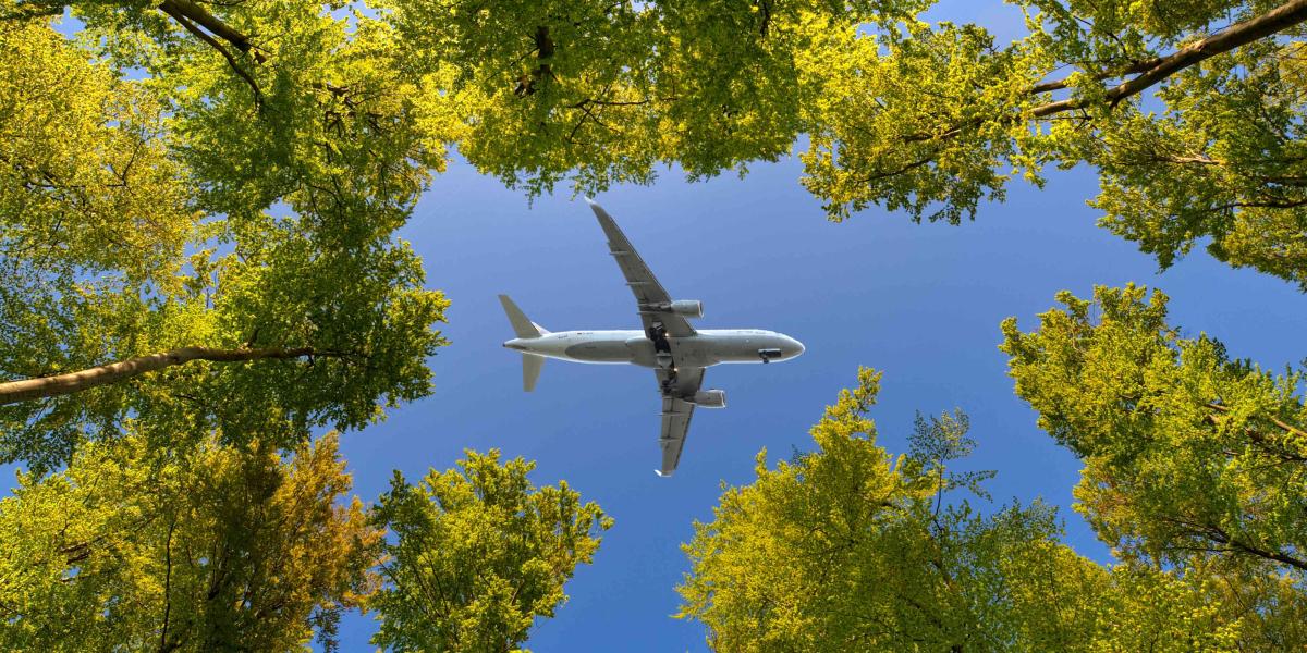 Laut der Luftfahrtbranche könnte klimaneutrales Fliegen bis 2050 möglich sein. Foto: Adobe Stock