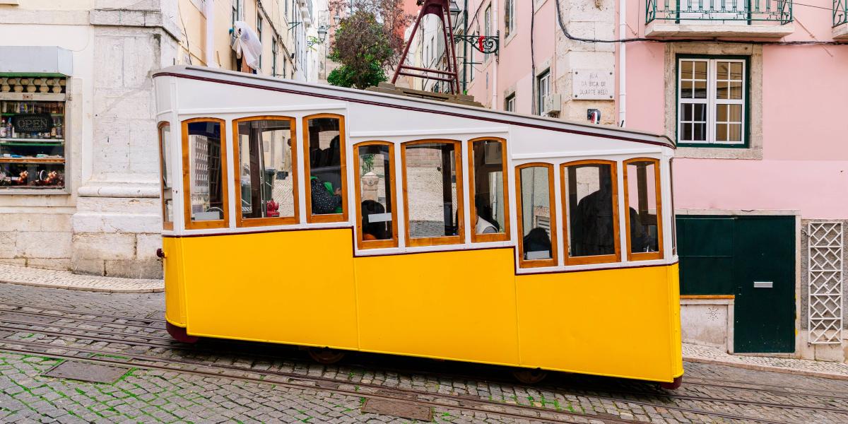 Standseilbahn in Lissabon
