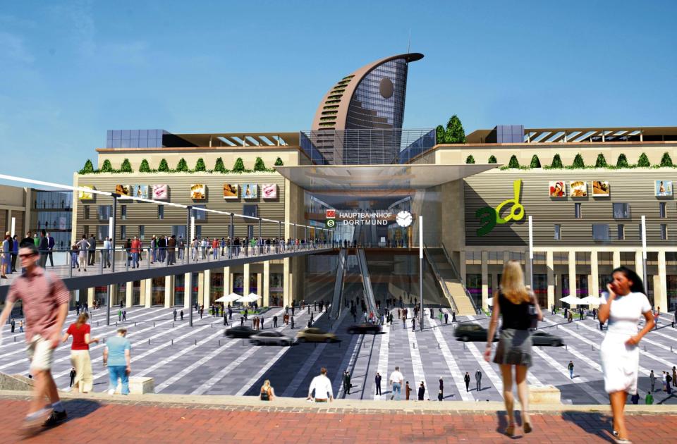Der Hauptbahnhof von Dotmund ist schon lange in die Jahre gekommen. Mehrfach wurden große Modernisierungen geplant – jedoch nicht realisiert. Foto: Picture Alliance____
