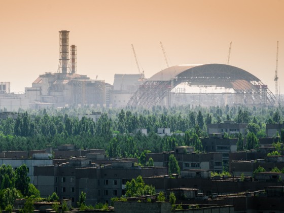 Schützhülle Reaktor Tschernobyl