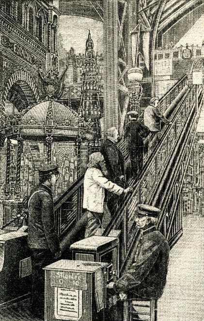 Die Pariser Weltausstellung im Jahre 1900 brauchte der Rolltreppe den Durchbruch. Foto: AdobeStock