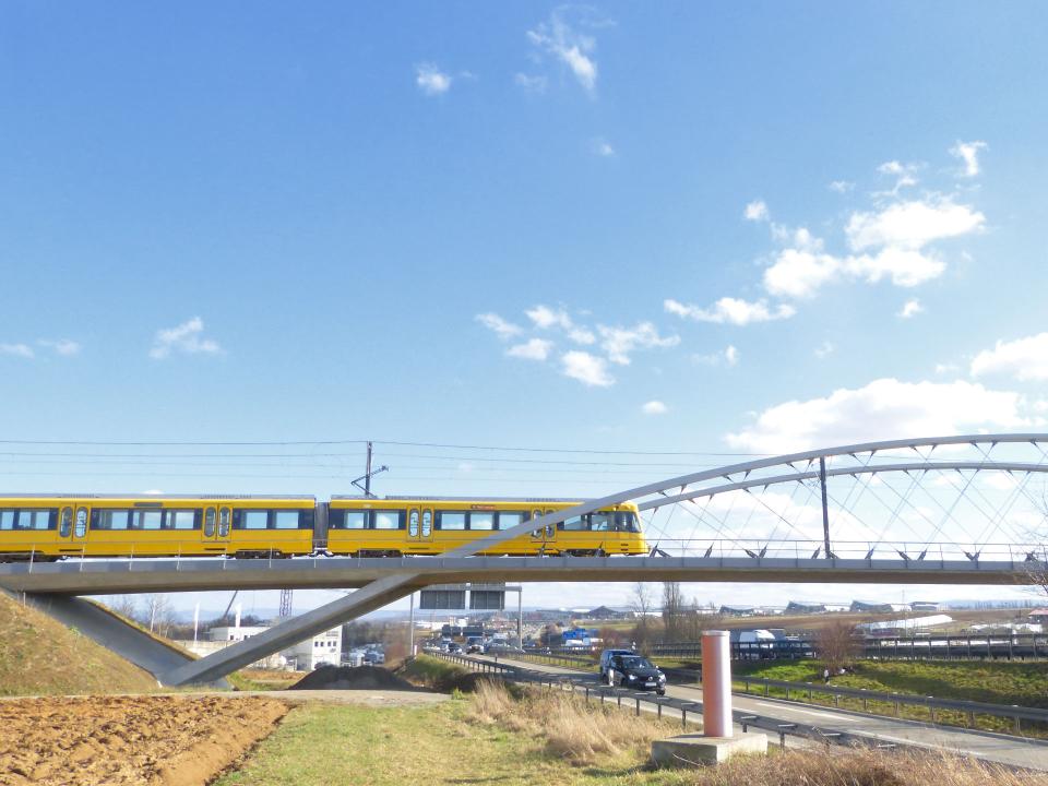 Stadtbahnbrücke in Stuttgart, Foto: sbp/Johanna Niescken____