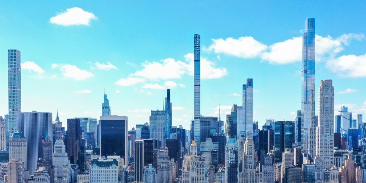 Steinway Tower Skyline