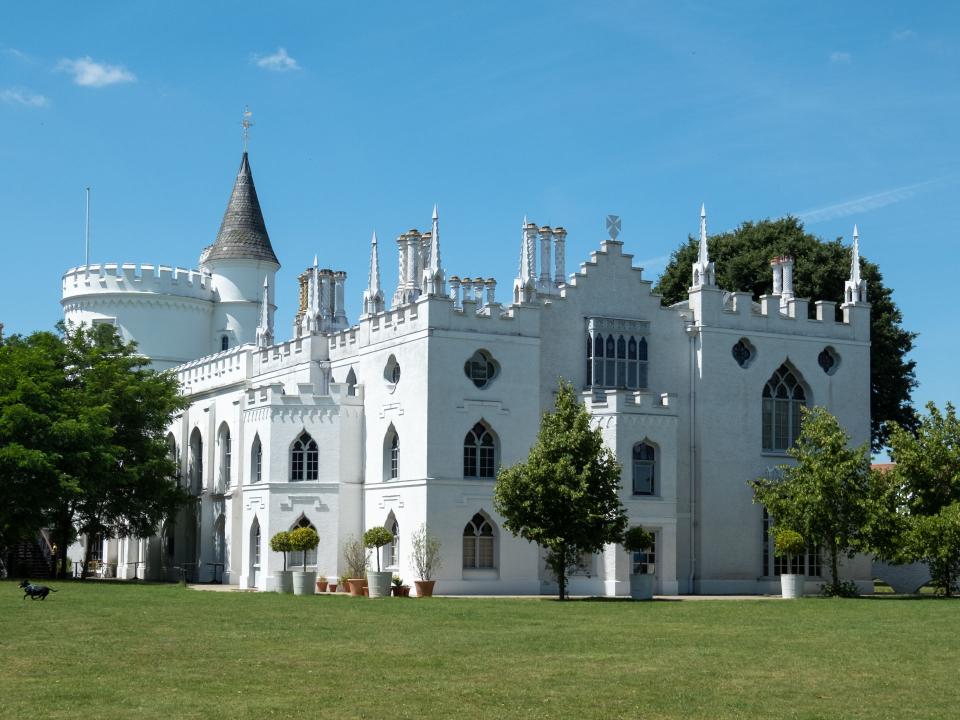 Das Strawberry Hill House wird auch heute noch von Fans des Schriftstellers Horace Walpole besichtigt. Foto: Shutterstock____