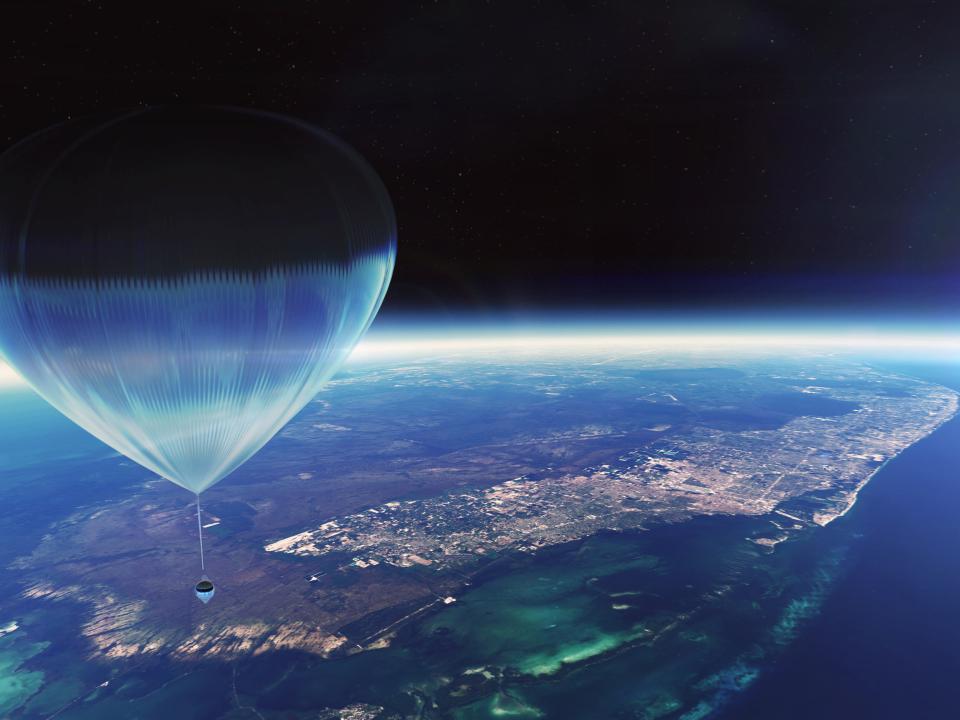 Wer eine gute Ausssicht zu schätzen weiß, wird den Blick aus dem Orbit lieben. Foto: Space Perspective____
