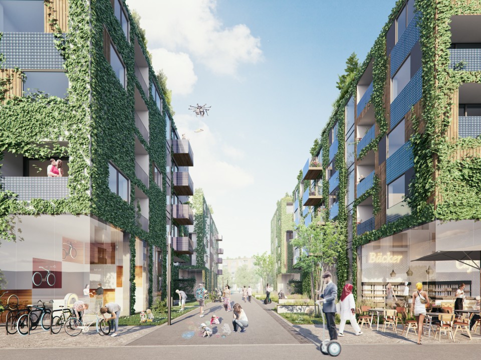 Schon 2027 sollen die ersten Wohnungen im Schumacher Quartier bezugsfähig sein. Abbildung: Tegel Projekt GmbH/rendertaxi____