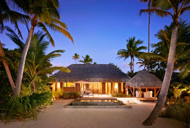 35 exklusiven Villen wurden gebaut. Foto: The Brando Resort