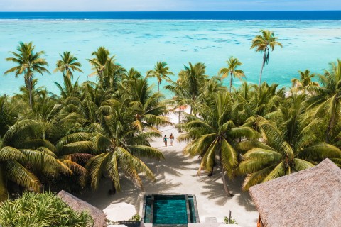 The Brando Resort auf der Insel Tetiaroa – ein Luxus-Refugium in Französisch-Polynesien. Foto: The Brando Resort