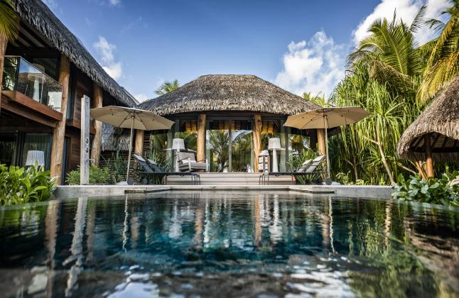 Nach seinem Tod ließen seine Kinder hier die Luxus-Hotelanladen "The Brando Resort" erreichten. Foto: The Brando Resort