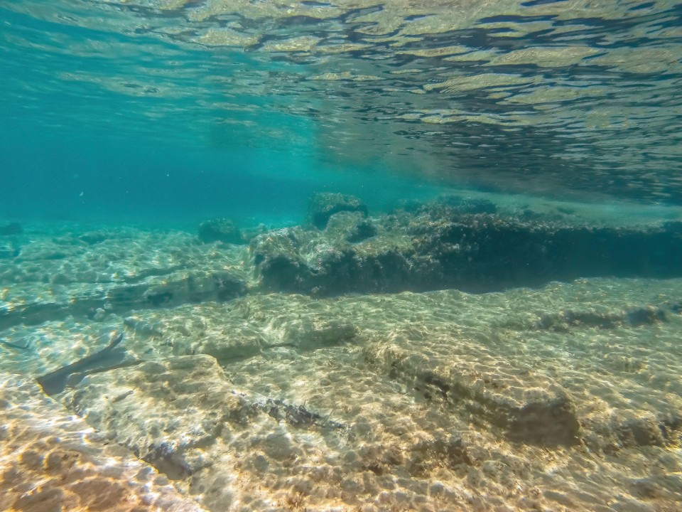 Vier Meter unter Wasser: Pavlopetri ist die älteste versunkene Stadt der Welt. Foto: Alamy____