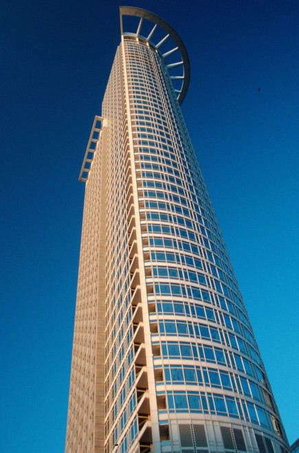 Die Fassade des Westend Towers