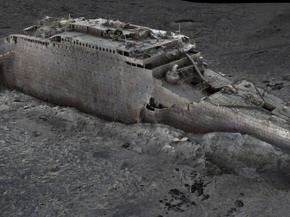 Im Jahr 2023 ist es erstmals gelungen, das Titanic-Wrack auf 3D-Bildern festzuhalten. Foto: IMAGO/ZUMA Wire____