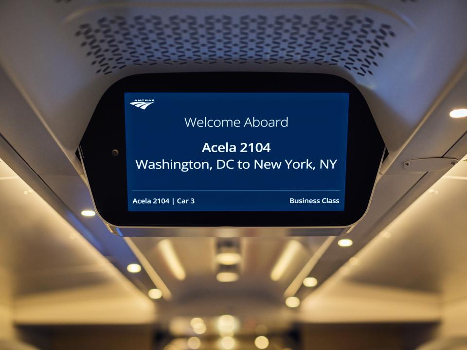 Die Bahnfahrt von Washington nach New York war noch nie so schnell und komfortabel. Bild: Amtrak____