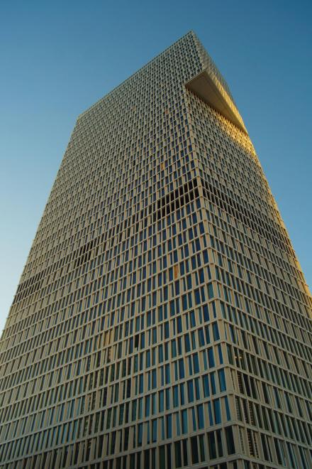Die Fassade des One