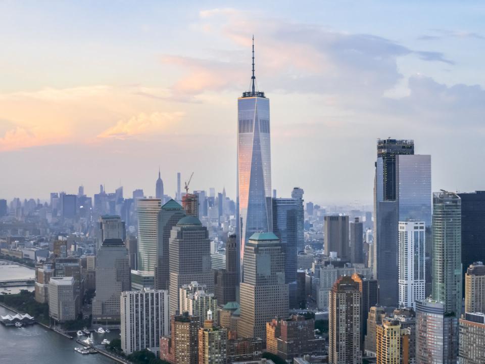 Das One World Trade Center in New York ist das höchste Gebäude außerhalb Asiens. Foto: Getty Images/iStockphoto____