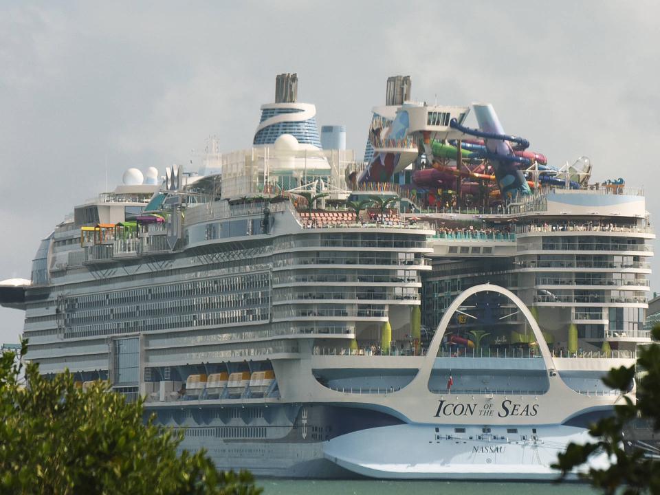 Die Rückseite der Icon of the Seas____