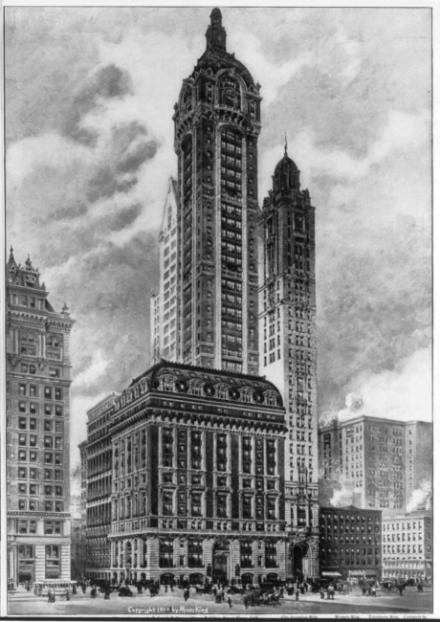 Singer Building in New Yor