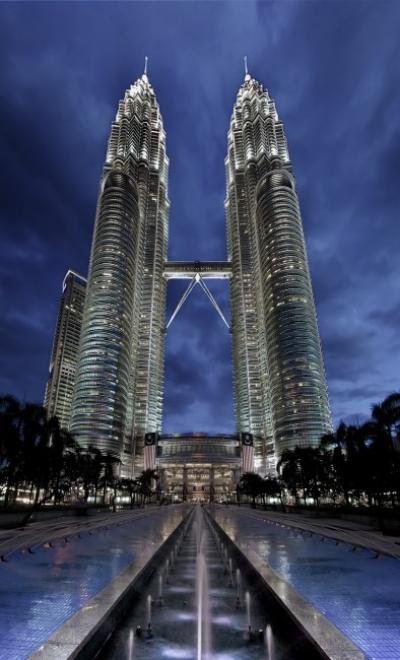 Petronas Towers in Kuala Lumpur