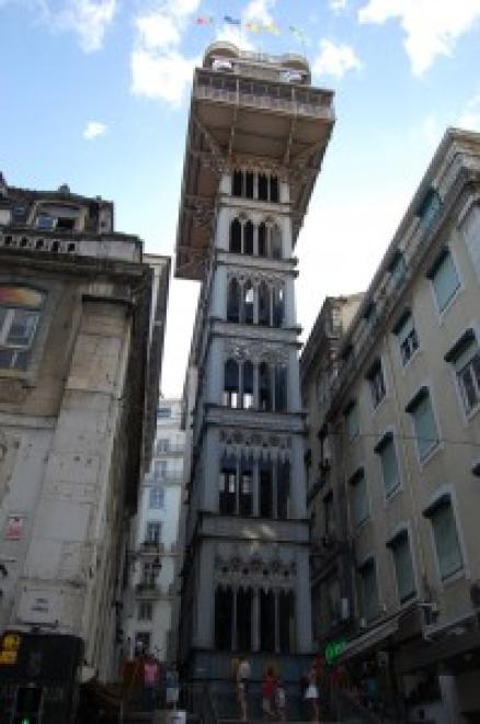 Elevador de Santa Justa 2009 © Wikimedia Commons/Yusuke Kawasaki