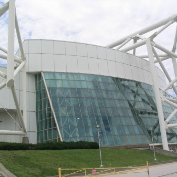 Kemper Arena in Kansas City von außen____