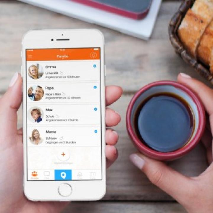 geöffnete Familo-App____