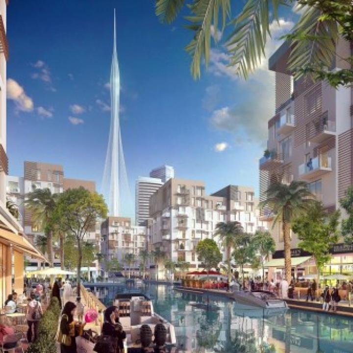 Jeddah-Tower aus der Ferne____
