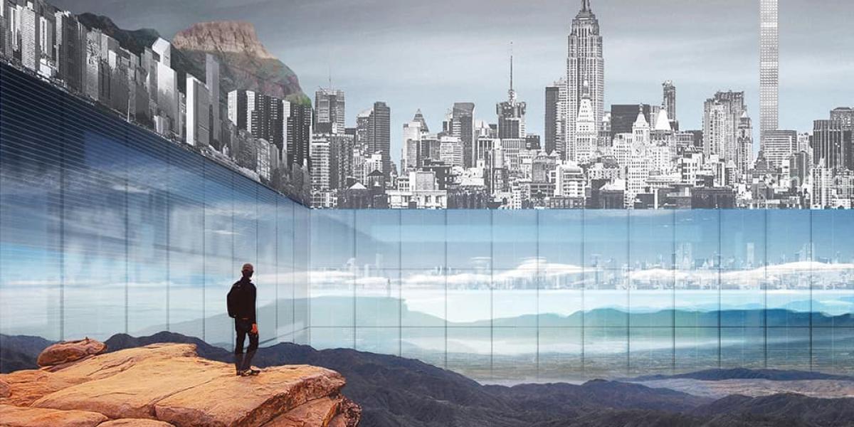 Vision des Central Parks in New York