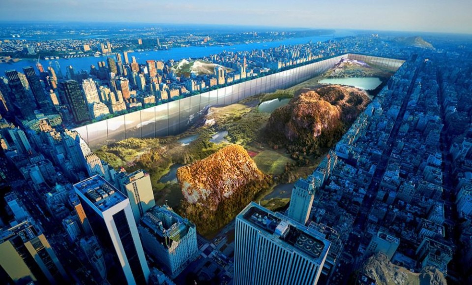 Vision des Central Parks in New York____