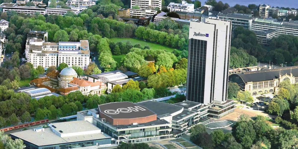 Das Radisson Blu in Hamburg ist das höchste Denkmal der Hansestadt. © Radisson Blu