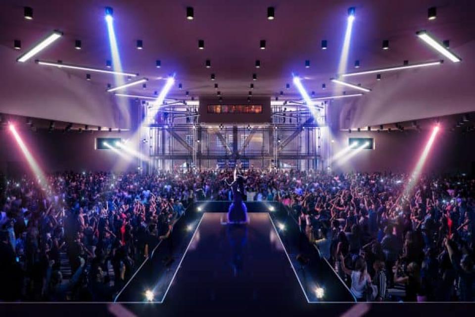 Konzert in der Maschinenhalle. © Battersea Power Station Development Company ____