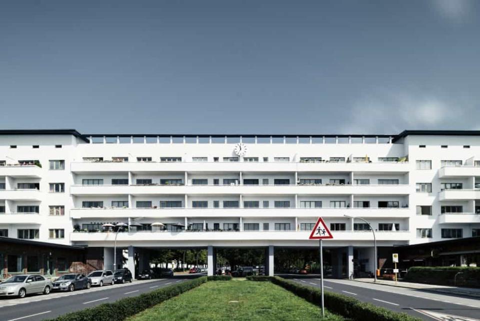 Großsiedlung "Weiße Stadt" in Berlin Reinickendorf____