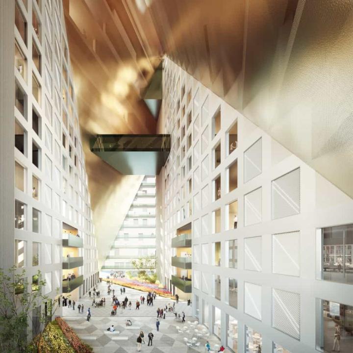 Das innere des Prisma in der Stadt Hangzhou____