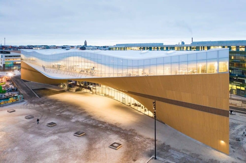 Helsinkis neues Highlight: Die Zentralbibliothek Oodi. © ALA Architects____