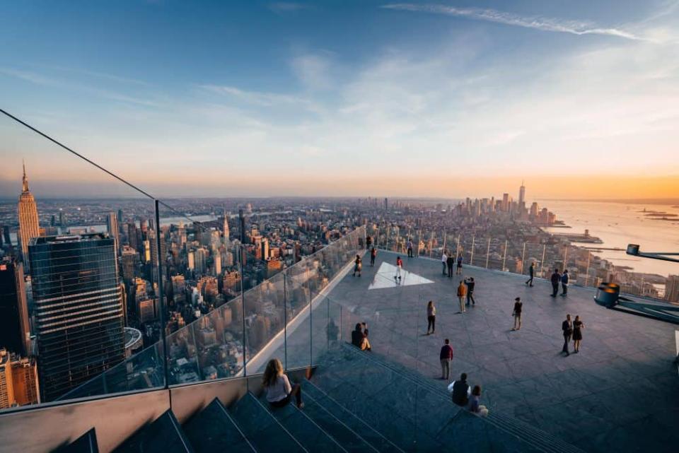 Aussichtsplattform Edge im Bürogebäude 30 Hudson Yards____