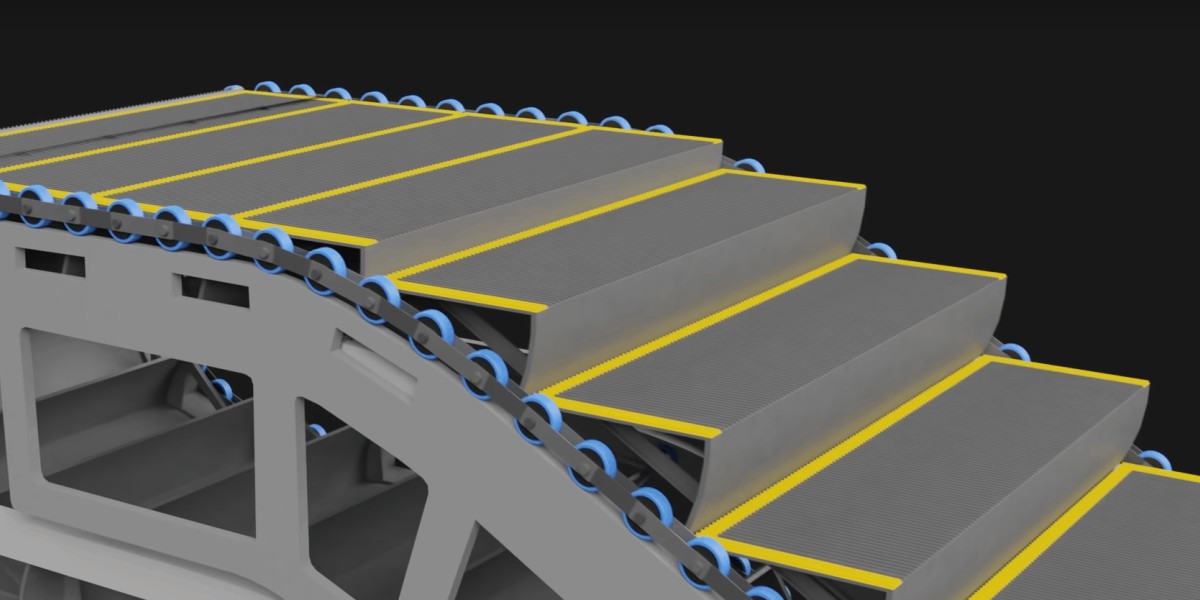 Wie funktioniert eine RolltreppeDie Animation zeigt, wie eine Rolltreppe funktioniert und aufgebaut ist. Bild: Youtube/Jared Owen