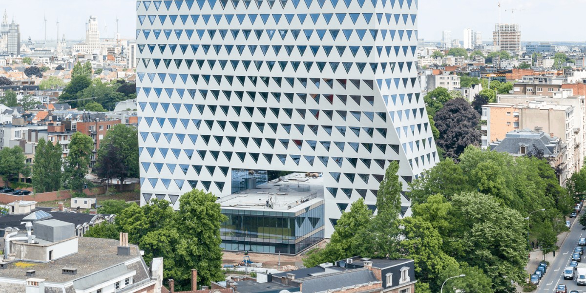 Neubau der Provinzregierung Antwerpen Xaveer De Geyter Architects