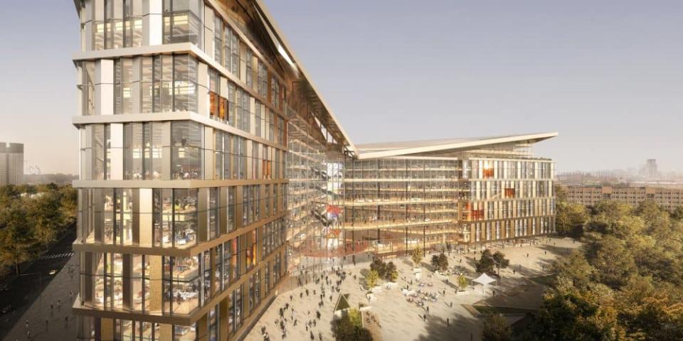 Firmenzentrale von Yandex in Moskau____