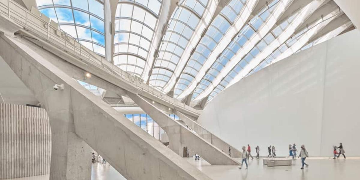 Monumentale Eingangshalle: Das Biodome befindet sich in einem ehemaligen Velodrom. © V2-com/Kanva